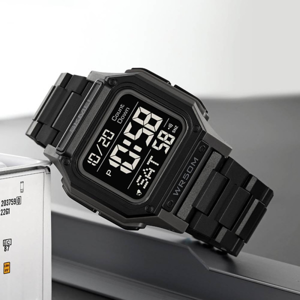 Чоловічий годинник Skmei 2264BKGYBK Black-Grey-Black фото 6