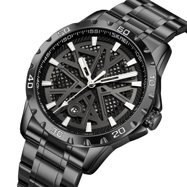 Мужские часы Skmei 9337BKBK Black фото 3