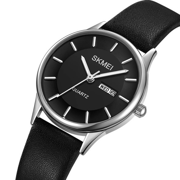 Жіночий годинник Skmei 2251SIBK Silver-Black фото 3