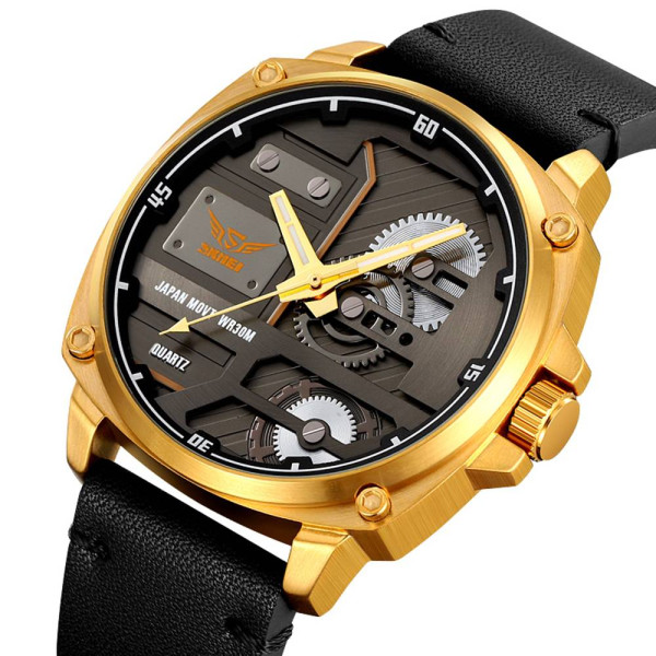 Мужские часы Skmei 2289GDBK Gold-Black фото 3