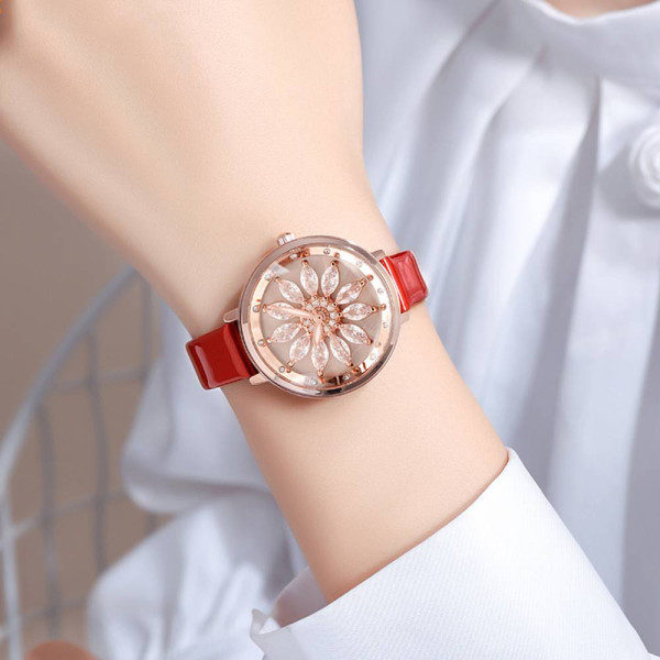 Жіночий годинник Skmei 2268LRD Red фото 4