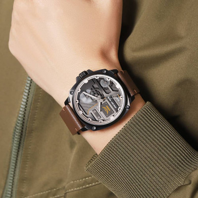 Skmei 2289BKBN Black-Brown