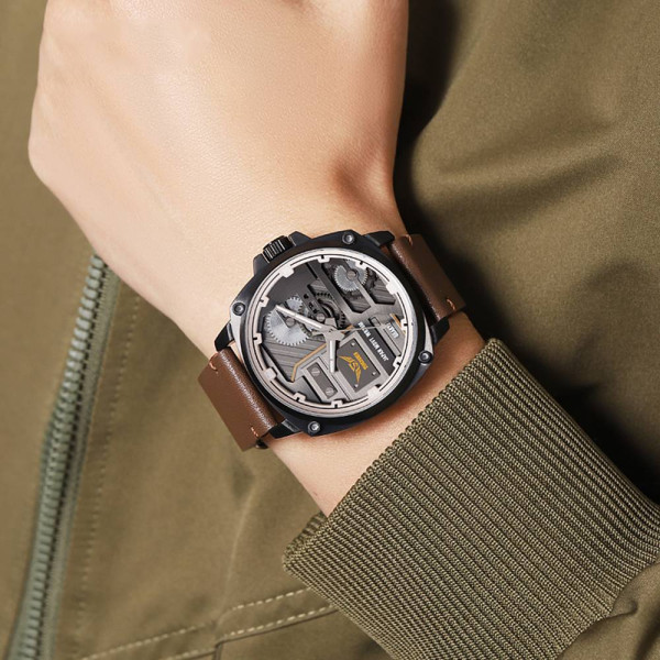 Мужские часы Skmei 2289BKBN Black-Brown фото 4