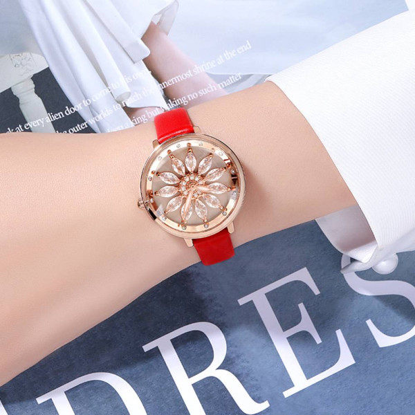 Женские часы Skmei 2268MTRD ​​Matte Red фото 4