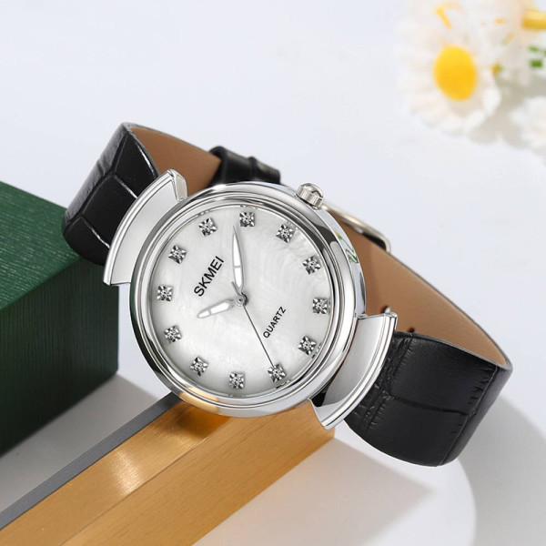 Женские часы Skmei 2165SIWTBK Silver-White-Black фото 5