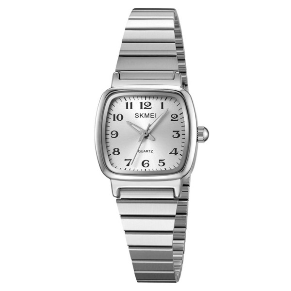 Жіночий годинник Skmei 2292SI-AC Silver Numbers фото 1