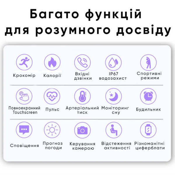 Розумний годинник Modfit Business All Black 41 мм. фото 18