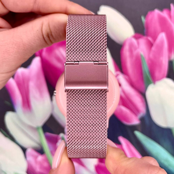 Смарт часы Modfit Business Pink Mesh 41 мм. фото 12