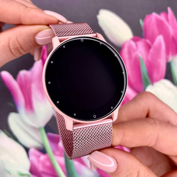 Смарт часы Modfit Business Pink Mesh 41 мм. фото 13