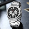 Чоловічий годинник Curren 8440 Silver-Black фото 3