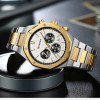 Чоловічий годинник Curren 8440 Silver-Gold-White фото 3