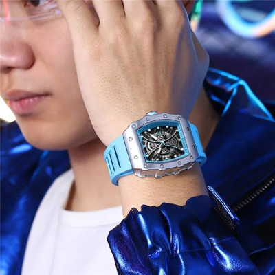 Curren 8438 Black-Light Blue