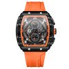 Чоловічий годинник Curren 8442 Black-Orange фото 2