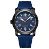 Чоловічий годинник Curren 8454 Black-Blue фото 2