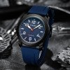 Чоловічий годинник Curren 8454 Black-Blue фото 3