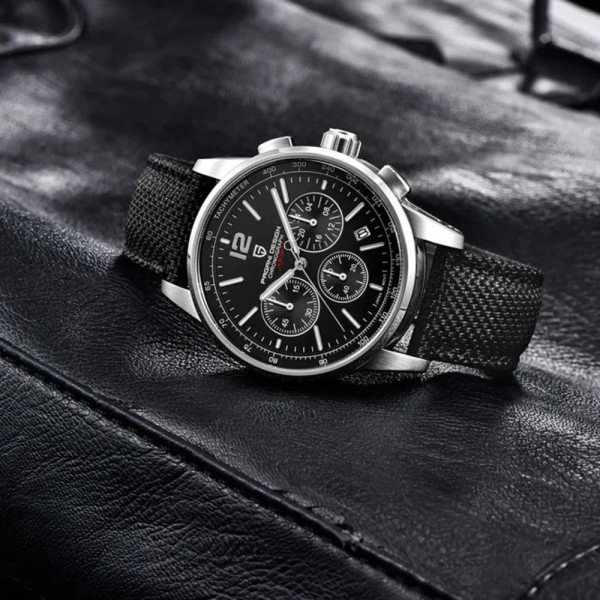 Чоловічий годинник Pagani Design YS008 Silver-Black фото 3
