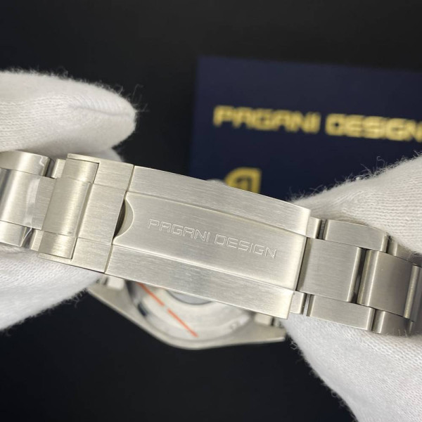 Мужские часы Pagani Design PD-1691 Silver-Black фото 7