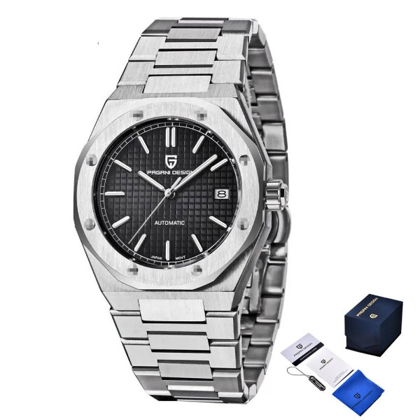 Мужские часы Pagani Design PD-1673 Silver-Black фото 1