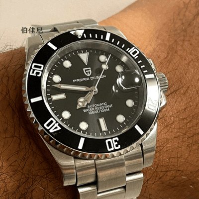 Pagani Design PD-1661 Silver-Black