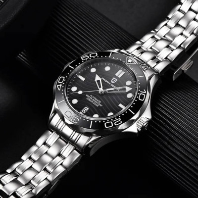 Pagani Design PD-1685 Silver-Black Steel