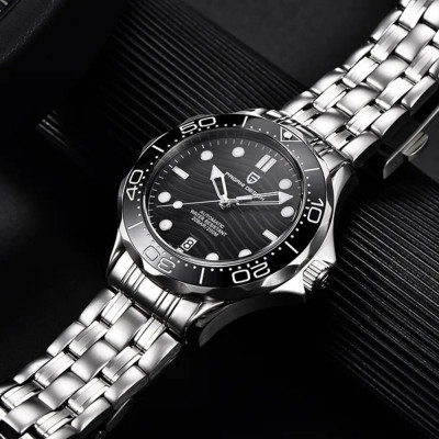 Pagani Design PD-1685 Silver-Black Steel