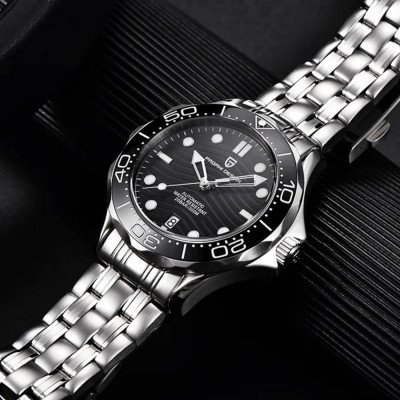 Pagani Design PD-1685 Silver-Black Steel