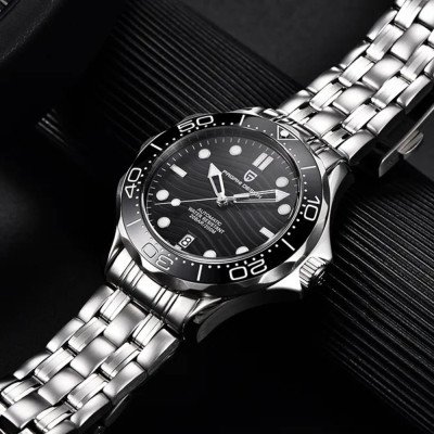 Pagani Design PD-1685 Silver-Black Steel