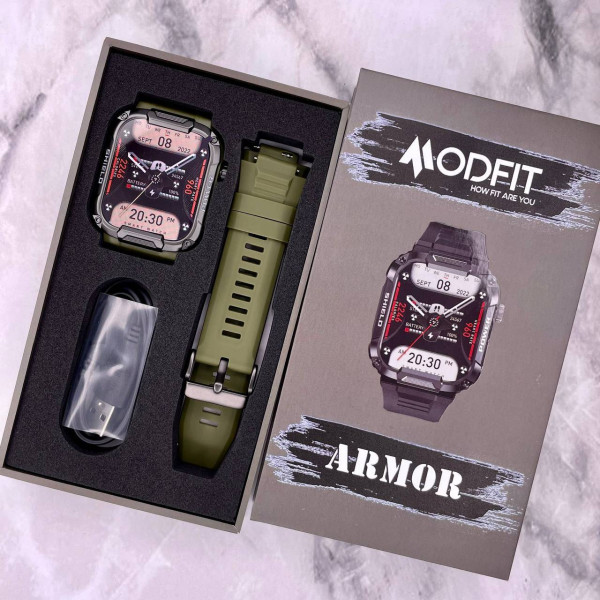 Розумний годинник Modfit Armor Army Green фото 3