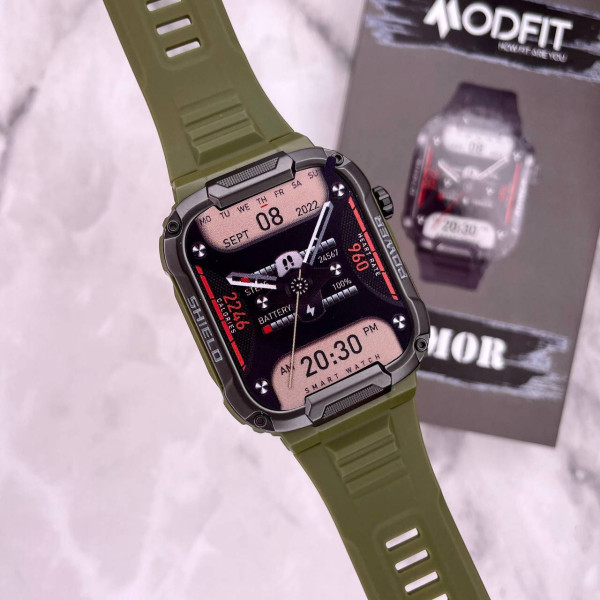 Розумний годинник Modfit Armor Army Green фото 4
