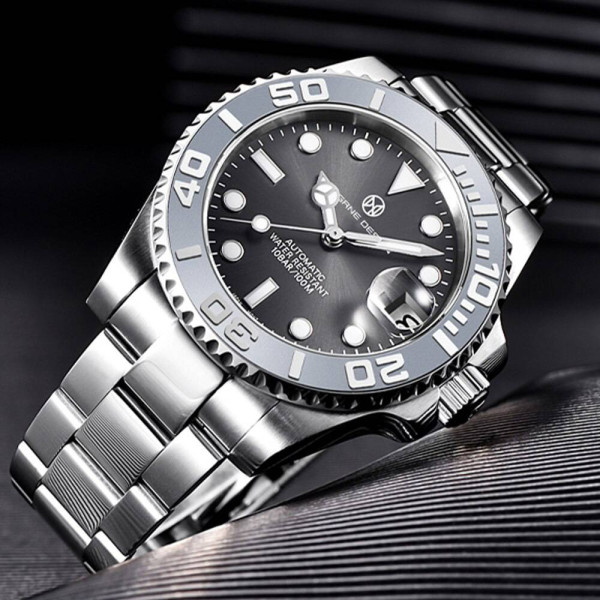 Мужские часы Pagani Design PD-1651 Silver-Black фото 5