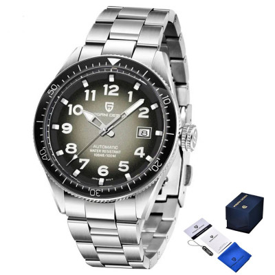 Pagani Design PD-1649 Silver-Black Metal