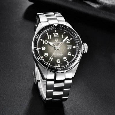 Pagani Design PD-1649 Silver-Black Metal