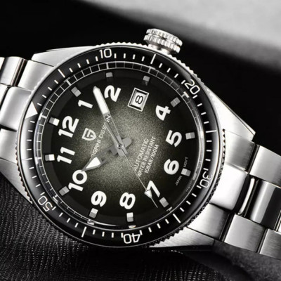 Pagani Design PD-1649 Silver-Black Metal