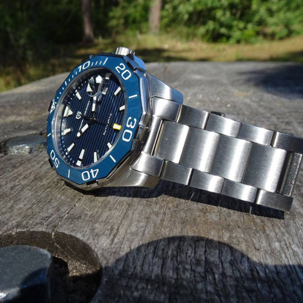 Мужские часы Pagani Design PD-1617 Silver-Blue фото 5