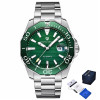 Мужские часы Pagani Design PD-1617 Silver-Green фото 2