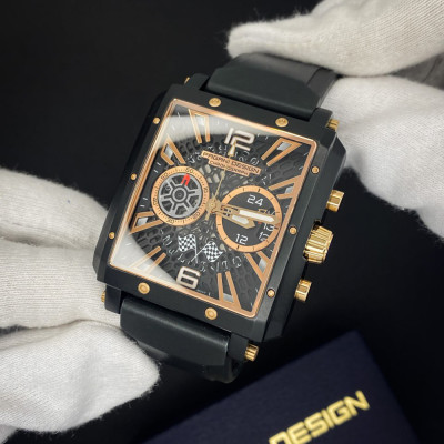 Чоловічий годинник Pagani Design PD-1725 Black-Black