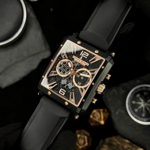 Мужские часы Pagani Design PD-1725 Black-Black фото 3