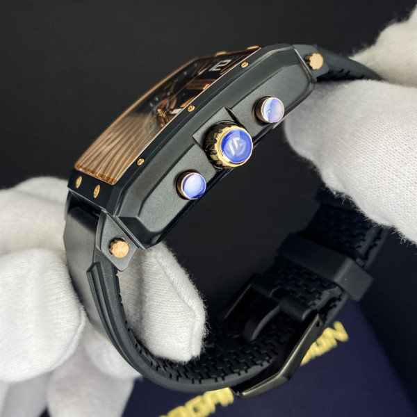 Чоловічий годинник Pagani Design PD-1725 Black-Black фото 8