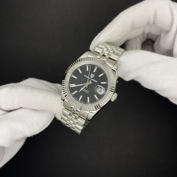 Чоловічий годинник Pagani Design PD-1645 Silver-Black фото 6