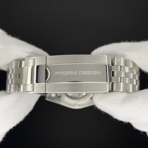 Чоловічий годинник Pagani Design PD-1645 Silver-Black фото 8