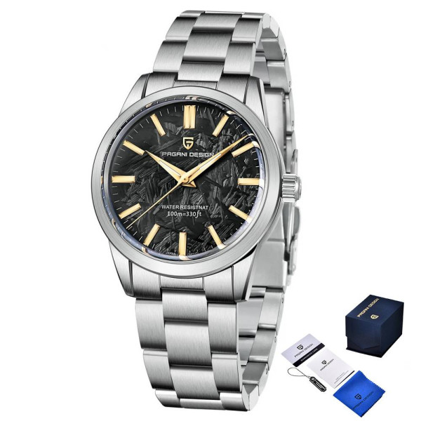 Мужские часы Pagani Design PD-1734 Silver-Black фото 1