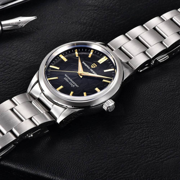 Мужские часы Pagani Design PD-1734 Silver-Black фото 9