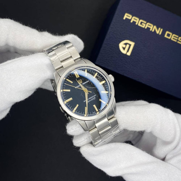 Мужские часы Pagani Design PD-1734 Silver-Black фото 6
