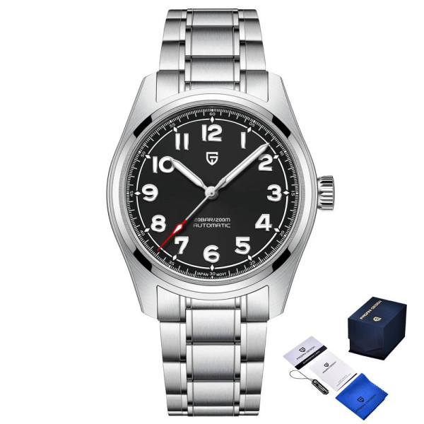 Мужские часы Pagani Design PD-1717 Silver-Black фото 1