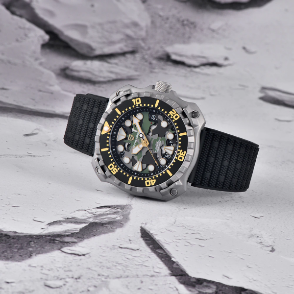 Мужские часы Pagani Design YN009 Silver-Camo фото 4