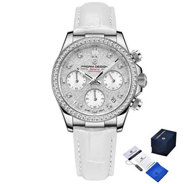 Женские часы Pagani Design PD-1730 Silver-White S фото 1