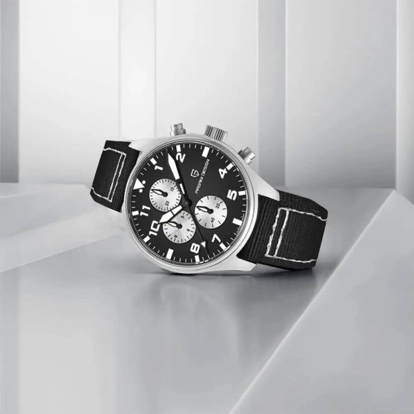 Мужские часы Pagani Design PD-1703 Silver-Black фото 5