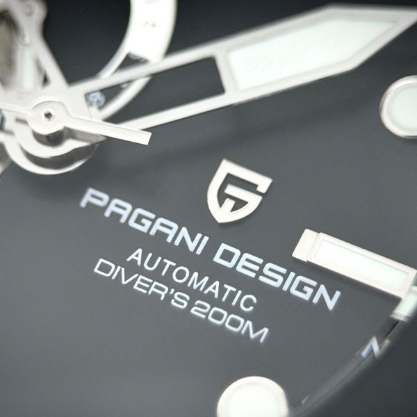 Мужские часы Pagani Design PD-1736 Silver-Black фото 10