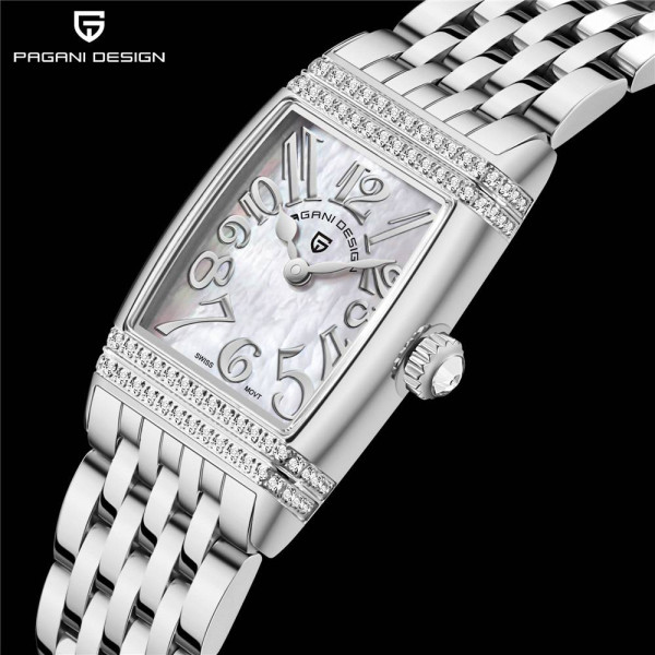 Женские часы Pagani Design PD-1737 Silver-White фото 3