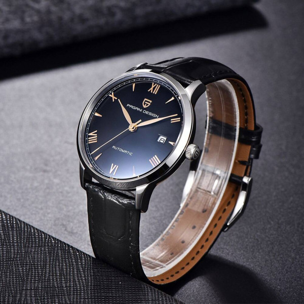 Мужские часы Pagani Design PD-1759 Silver-Black фото 4